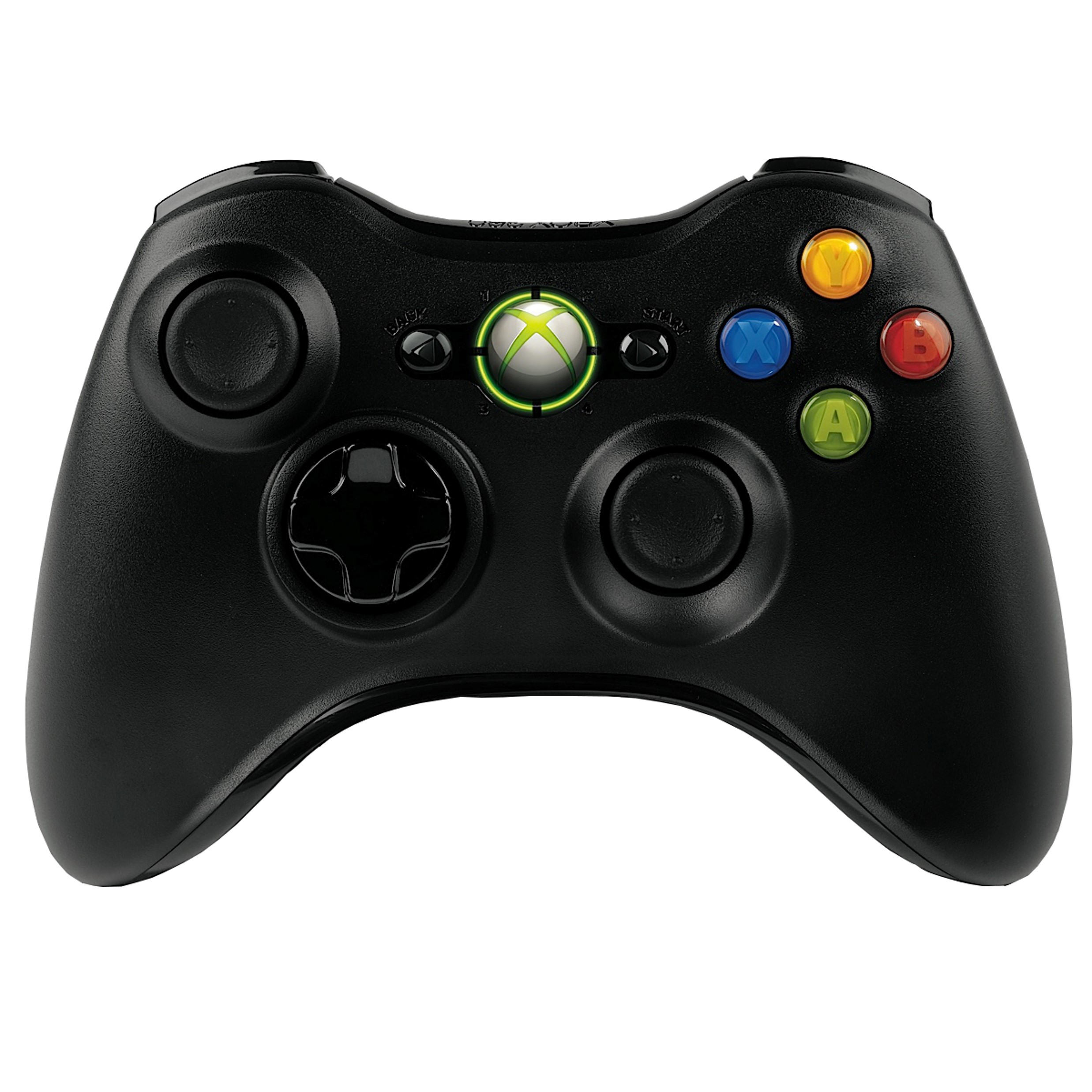 Microsoft Xbox 360 S Controller - Schwarz