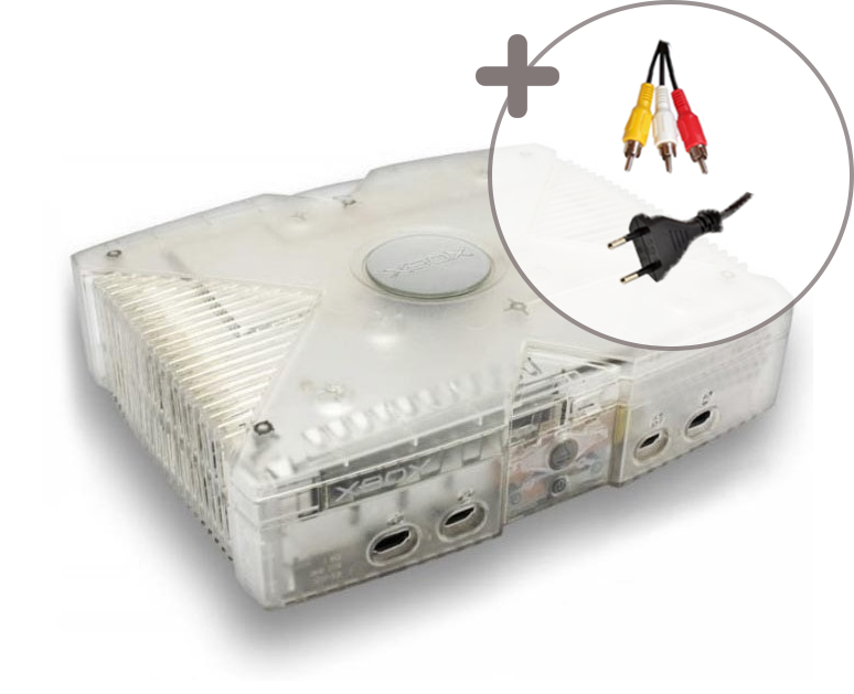Xbox Classic Konsole - Crystal