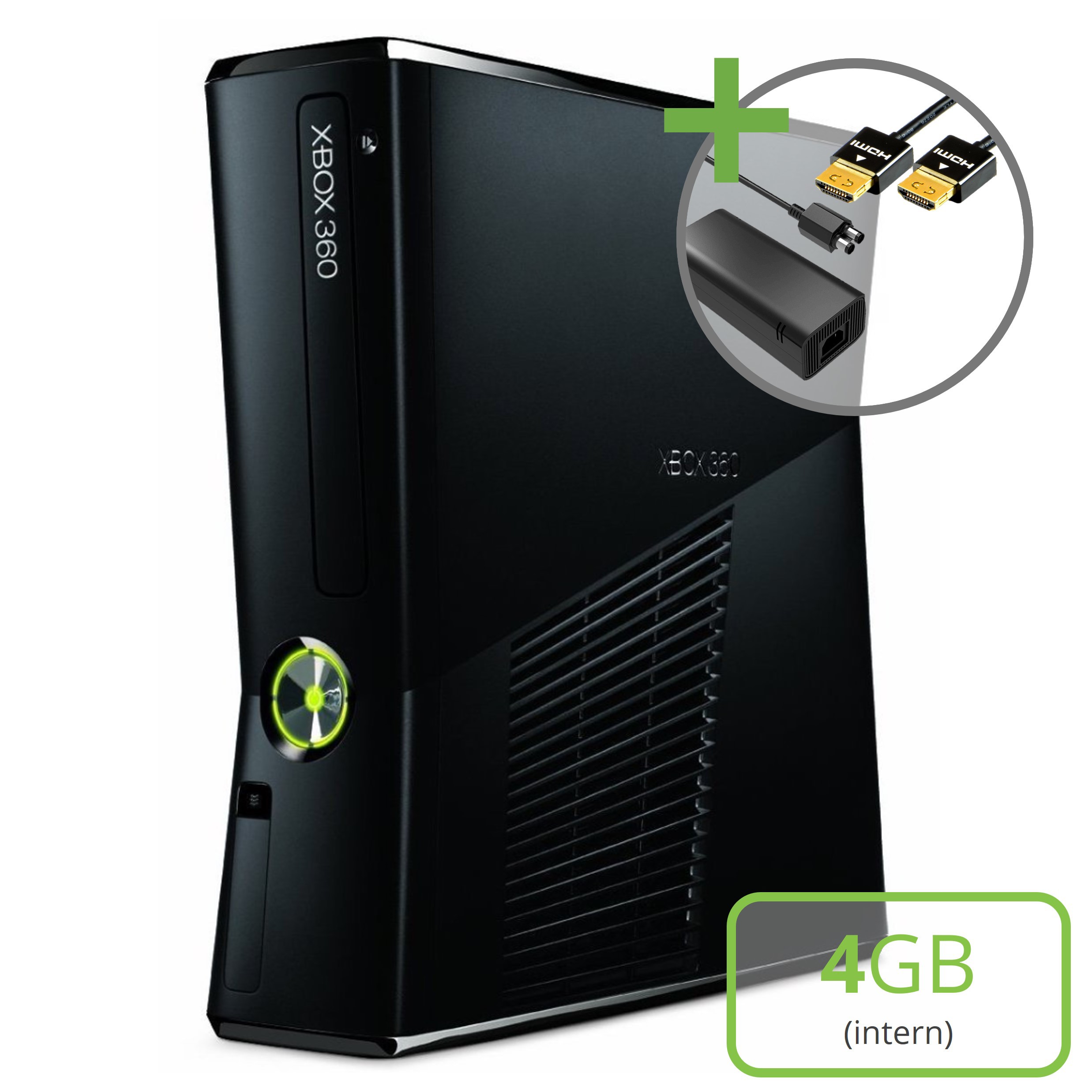 Microsoft Xbox 360 Slim Konsole (4GB)