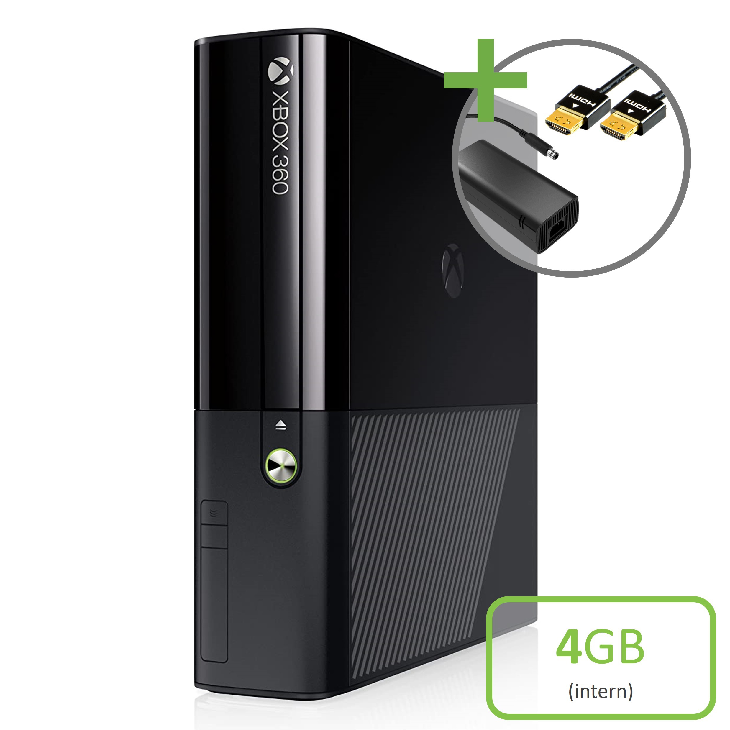 Microsoft Xbox 360 New Slim Konsole (4GB)