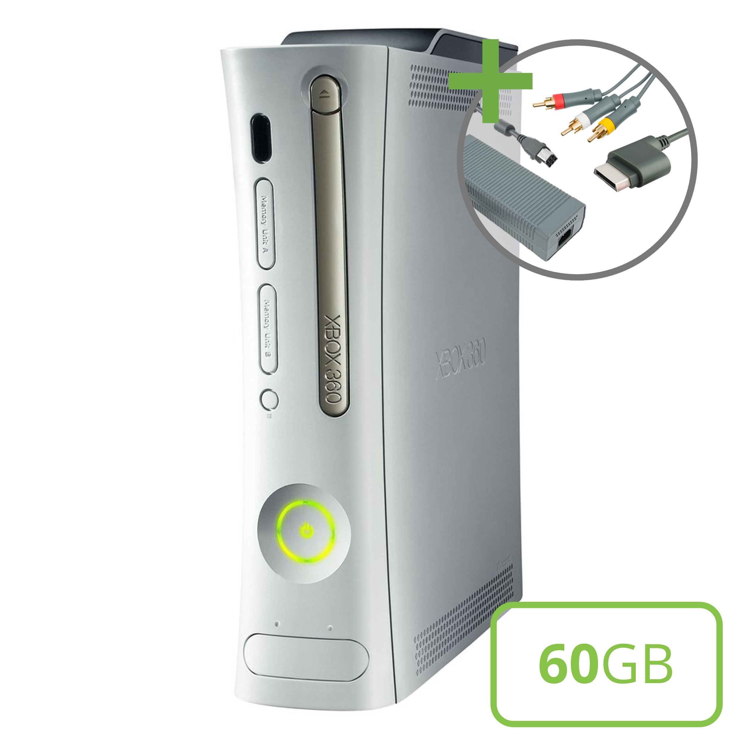 Microsoft Xbox 360 Premium Konsole (AV) - 60GB
