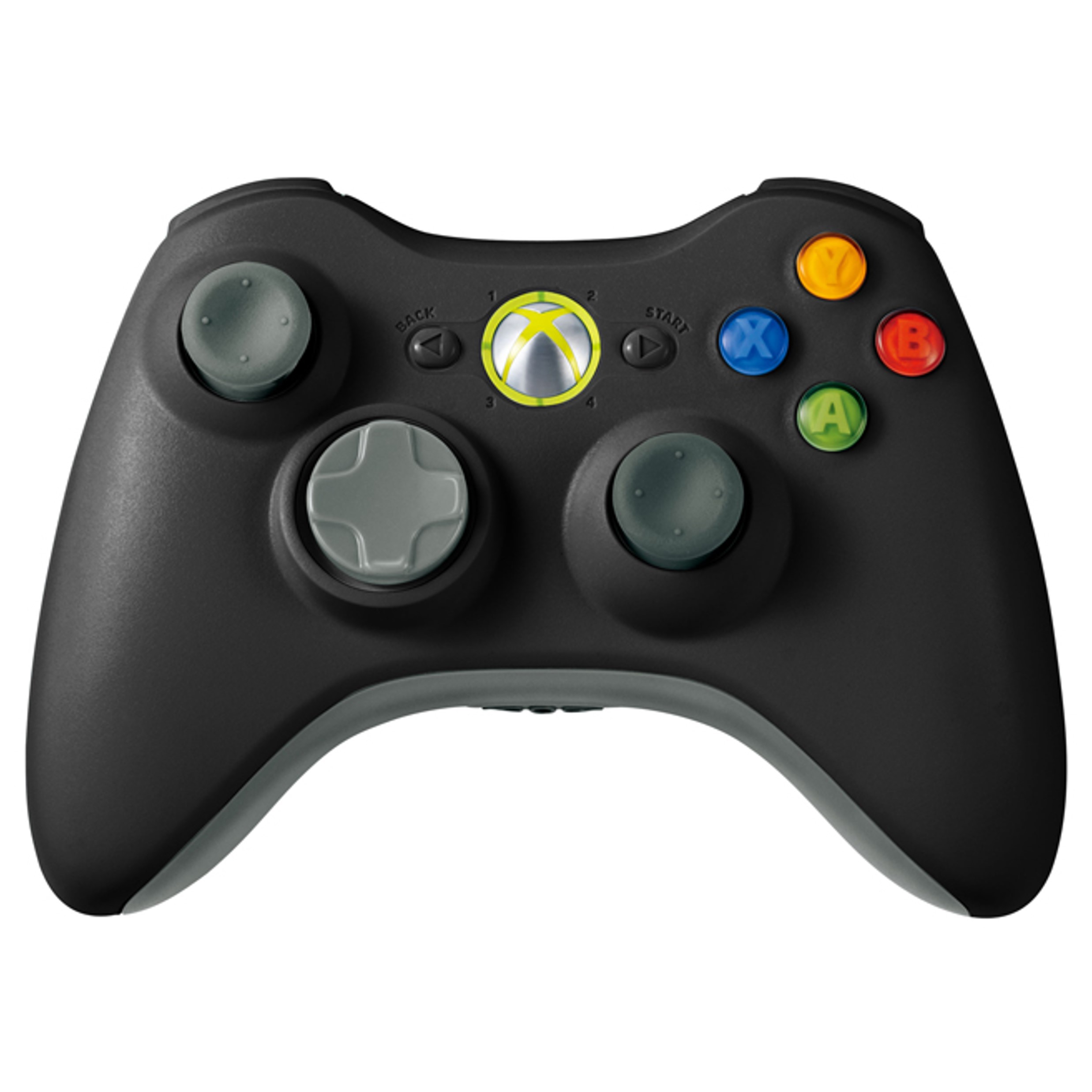 Original Microsoft Xbox 360 Controller - Schwarz