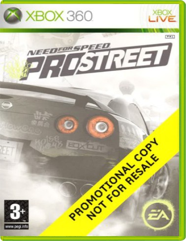 Need for Speed: ProStreet (Promotional Copy)