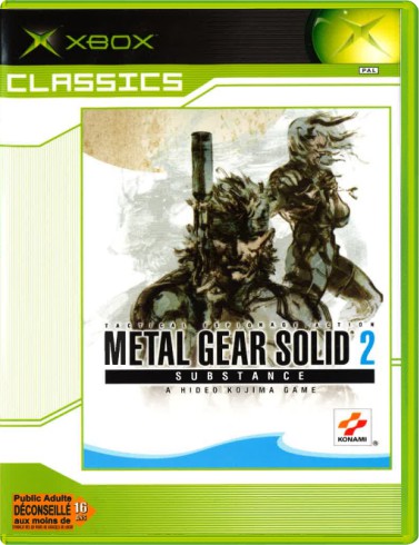 Metal Gear Solid 2: Substance (Classics) (French)