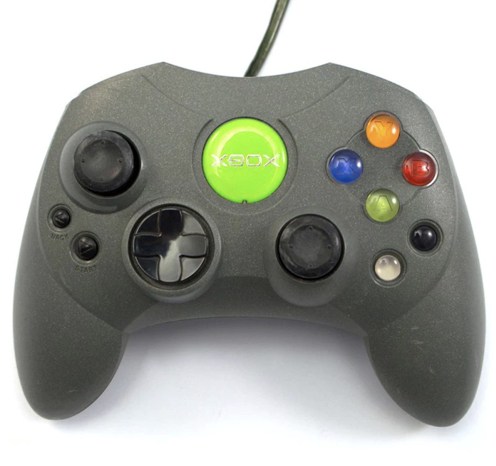 Original Xbox Classic S Controller - Smoke Grey