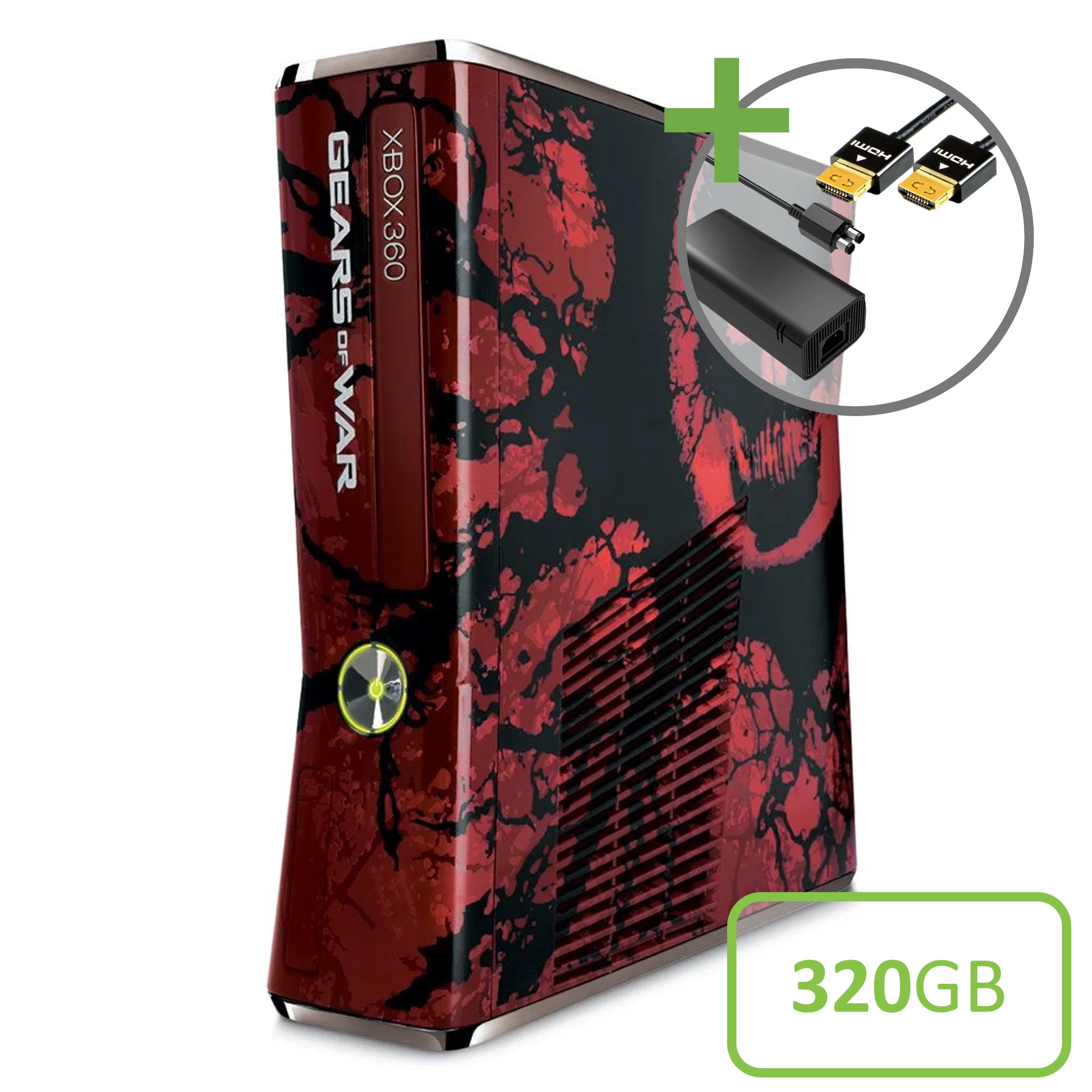 Microsoft Xbox 360 Slim Konsole (320GB) - Gears of War 3 Edition
