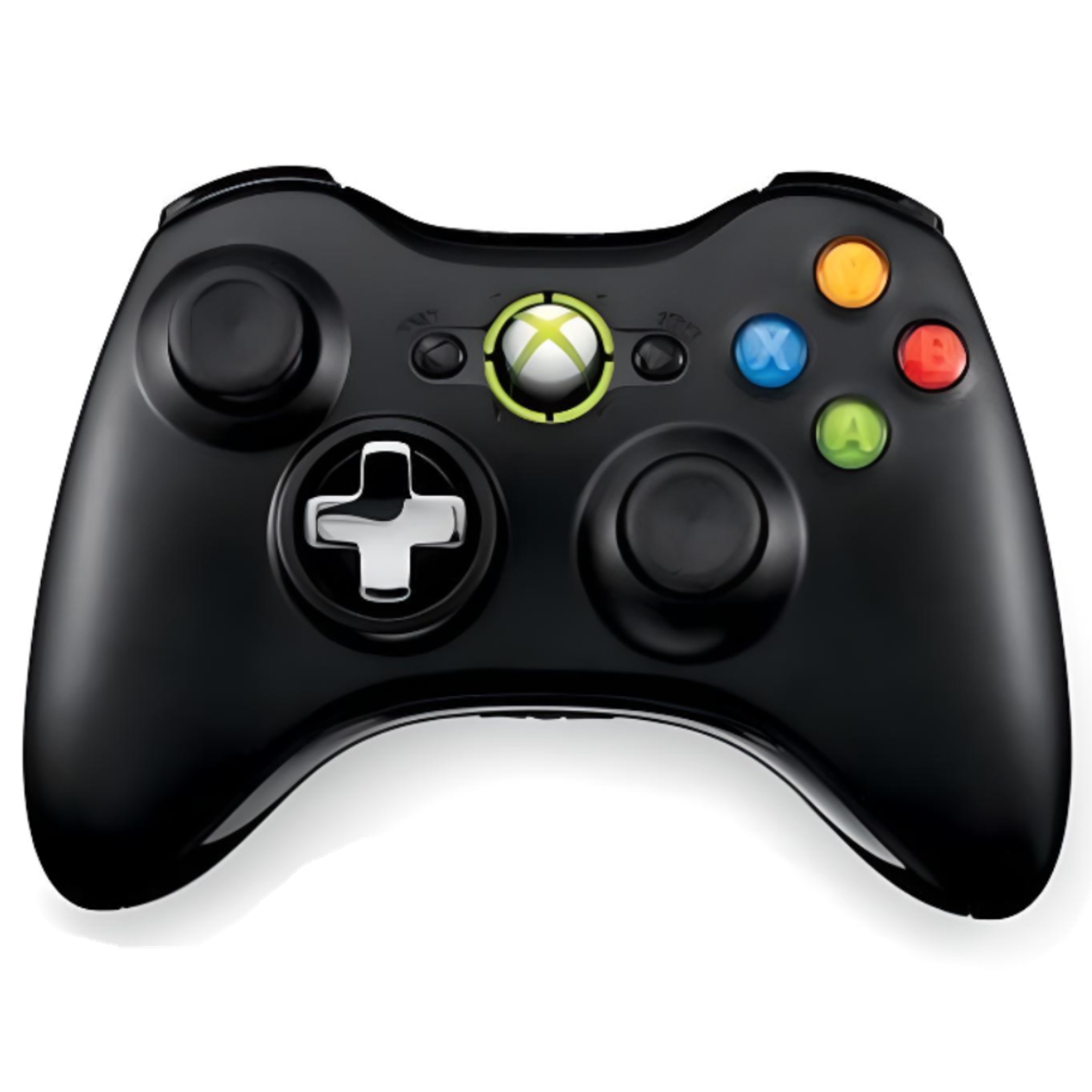 Microsoft Xbox 360 Controller - Schwarz (Transforming D-pad)