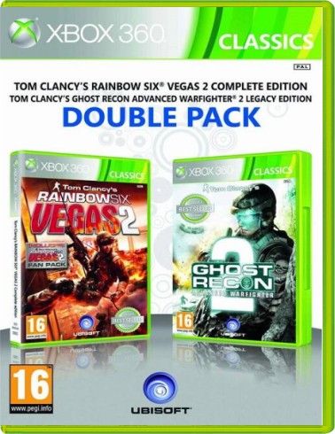 Tom Clancy's Rainbow Six Vegas 2 &Tom Clancy's Ghost Recon Advanced Warfighter 2 (Double Pack) (Classics)